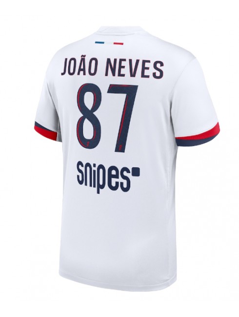 Paris Saint-Germain Joao Neves #87 Gostujuci Dres 2025-26 Kratak Rukavima Paris Saint-Germain Joao Neves #87 Gostujuci Dres 2025-26 Kratak Rukavima